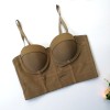 Sports Bra Mesh Yarn Underwire Fishbone Suspender Breathable Underwear KN8594