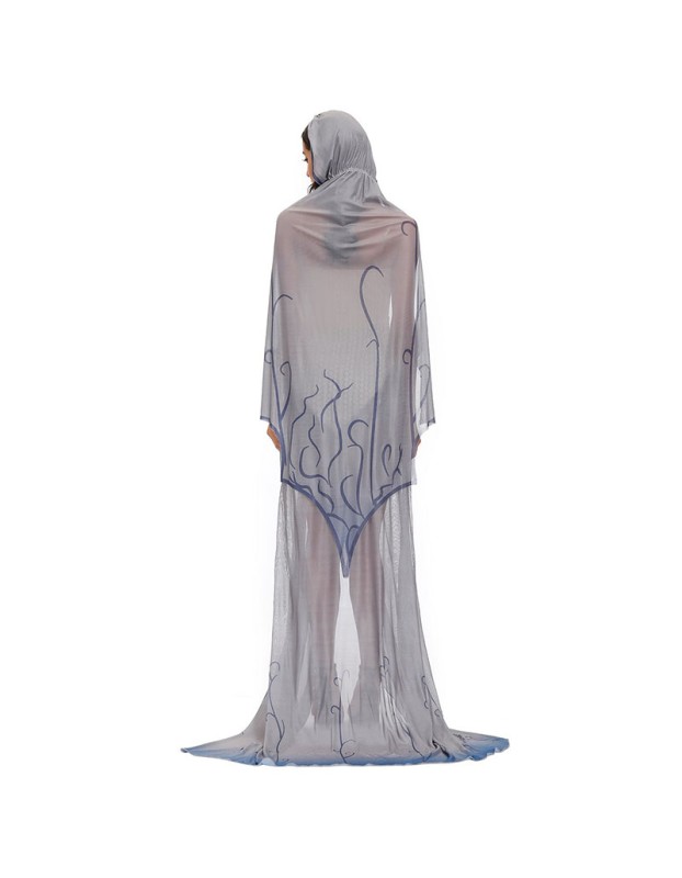 Halloween Movie Zombie Emily Actress Vampire Bride Costume MS4511
