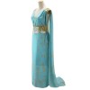 Game of Thrones Daenerys Cosplay Costumes Blue Dresses M40474