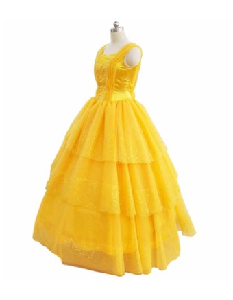 Beauty and Beast Belly Dance DressM40504