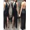 New style women black strapless bandage dress M30006