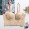 Sports Bra Mesh Yarn Underwire Fishbone Suspender Breathable Underwear KN8594