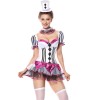 Woman Sexy Magician Costume Magic Show Wear M40399