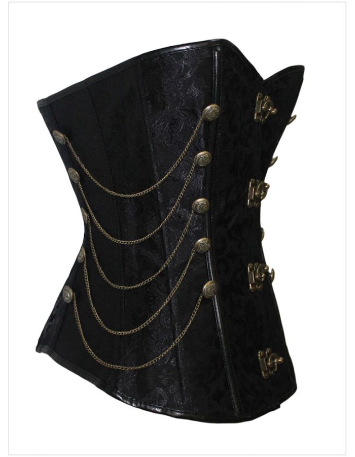 Women new style steampunk corsets bustier corsets M1349