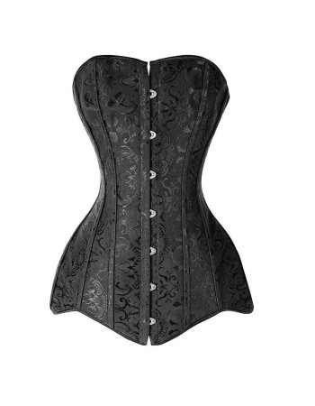 14 Steel Boned Overbust Long Corset M1430
