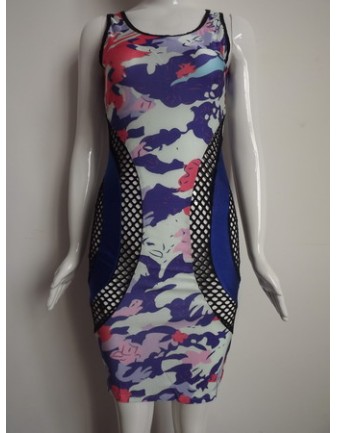 Fashion Design Top Bodycon Maxi Dress M3973