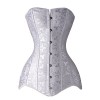14 Steel Boned Overbust Long Corset M1430
