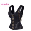 Steampunk Vest Top Steel Boned Corset M1385