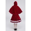 Classic Cosplay Little Red Riding Hood Princess Castle Queen Costume  YM8692