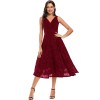 Party Elegant Slim Ladies Dinner Sexy Lace Birthday Dress CD1785