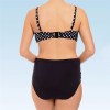 Women Sexy Polka Dot Two Piece Swimsuit Plus Size HF42