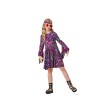 Carnival Children Vintage Hippie Disco Costume Cosplay Costume Purple Skirt YM5819