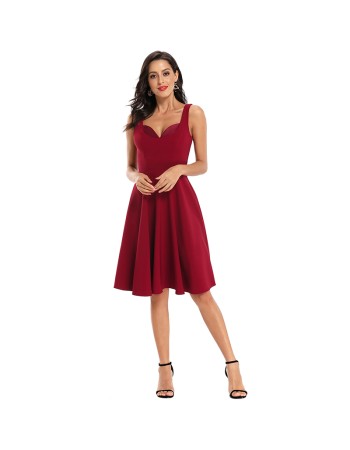 Hanging Shoulder Night Sexy Dress Vintage Women Club Dresses CD1762