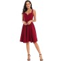 Hanging Shoulder Night Sexy Dress Vintage Women Club Dresses CD1762