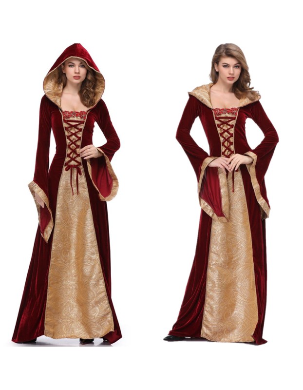 Medieval Princess Costumes Dress M40297