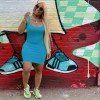 Summer Basic Vest Short Bodycon Dress m8399