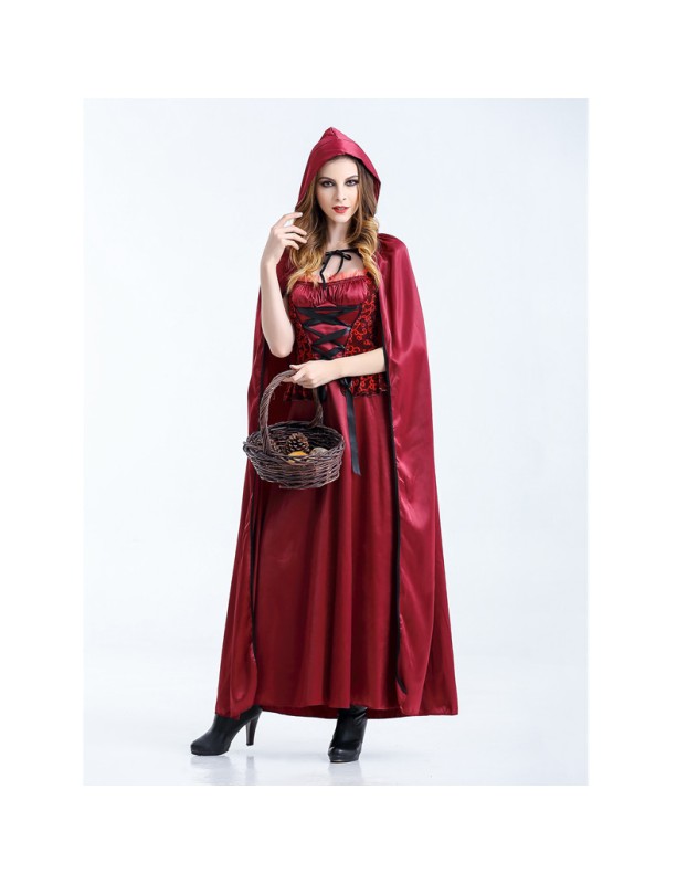 New Halloween Little Red Riding Hood Cosplay Costumes M40470