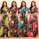 Women V-Neck Half Sleeves Chain Print Maxi Dress M8349