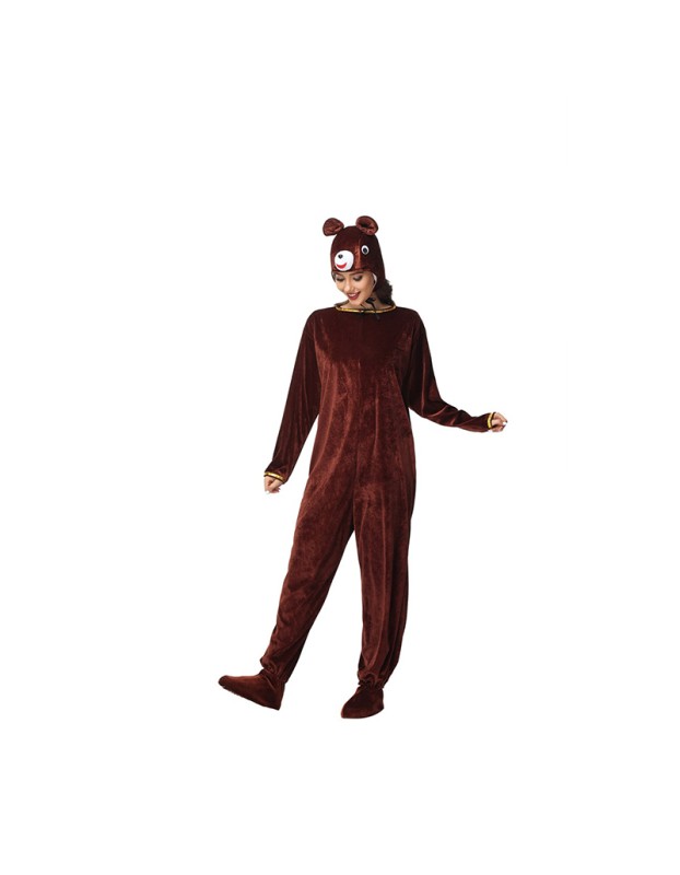 Halloween Adult Animal Costume Bear Doll Goat Cosplay Stage Costume SL3403