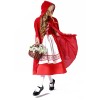 Halloween Children's Dress Girl Little Red Riding Hood  Coak Witch Dress YM5614
