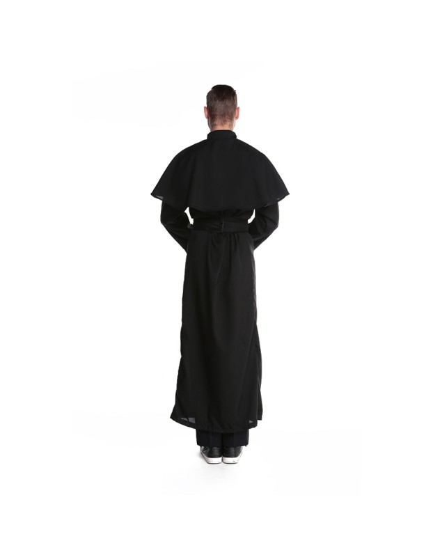Couple Halloween Cosplay Nun Habit Priest Christian Missionary Catholic Costume SM89171