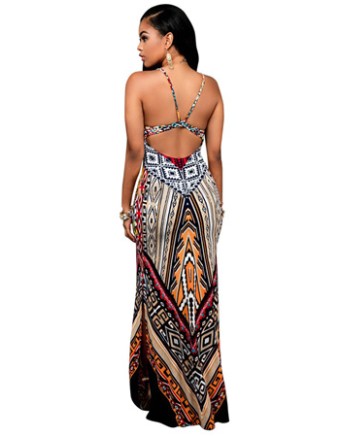 2016 Hot Sale Women Retro Floral Fancy Dress M30221