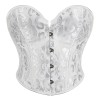 Plus Size S-6XL Sexy Strapless Tube Tops Women Overbust Jacquard Bustiers Waist Corset