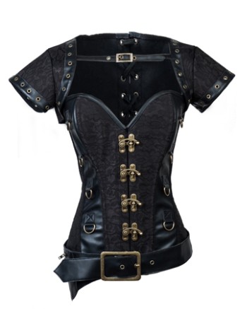 Gothic Steampunk Corsets Punk Steel Boned M1368