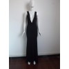 Sexy Black Long Maxi Dress M3982b
