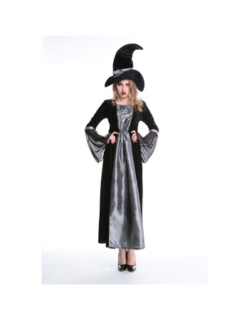 Women Witch Costume Cosplay Halloween Party Vampire Dress SM1631
