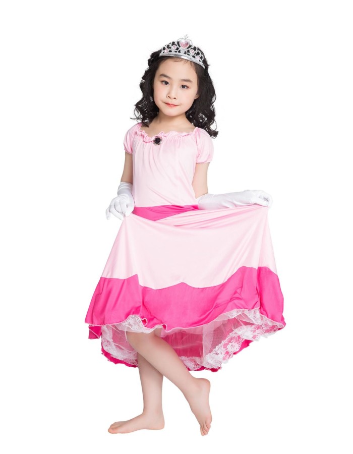 Children Cosplay Pink Princess Costume M40642