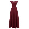 Women Evening Explosion Style Shoulder Sexy Maxi Dresses CD1700