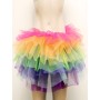 7 Color Rainbow Tutu Skirt  S003I