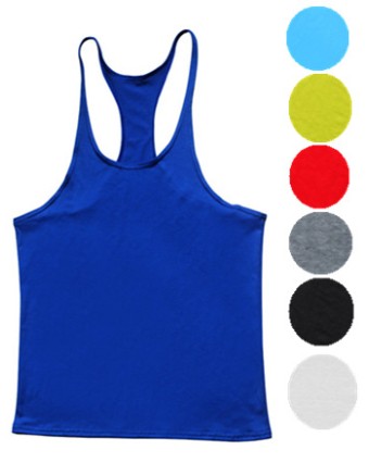 Gym Stringer Tank Top Men Bodybuilding Clothing Sport Vest M6100