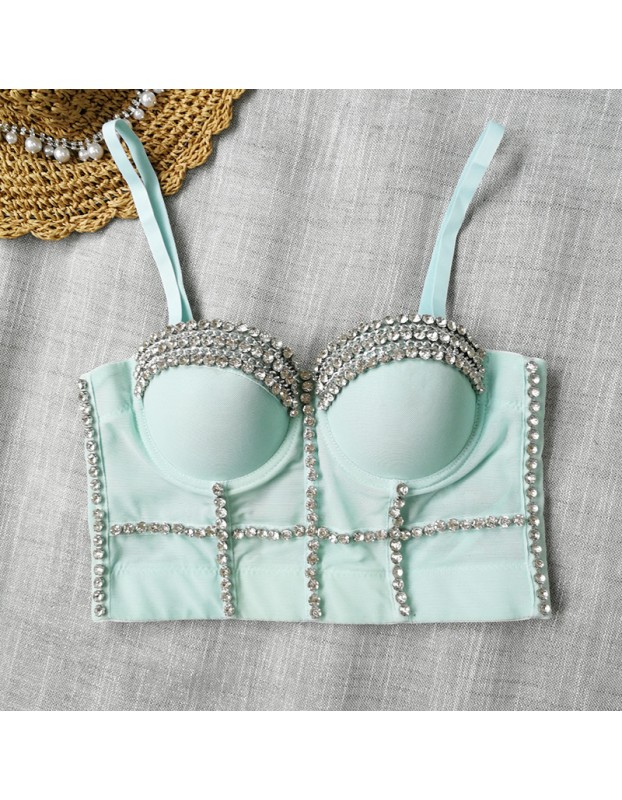 Bright Drill Suspender Corset Slimming Body Shaping Clothing 8270