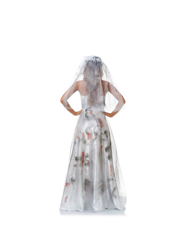 Halloween Ghost Bride Costume Zombie Vampire Cosplay Performance DL2027