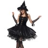 Women Sexy Lace Witch Costume for Halloween Party m40392