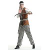 Men Pirates Of The Caribbean Costume Game Halloween Knight Costume XY82239