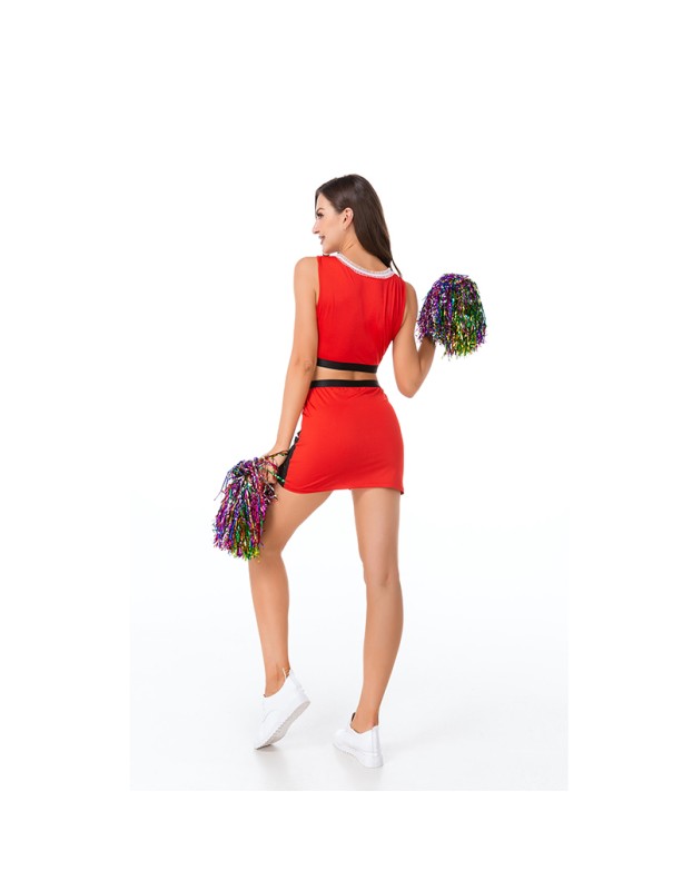 Cheerleader World Cup Gymnastic Costumes Football Baby Sportswear MS4886
