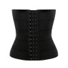 New arrival black steel bone lace corset for women M1326