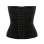 New arrival black steel bone lace corset for women M1326