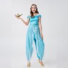 Halloween Costume Aladdin Magic Lamp Princess Jasmine Dress Cosplay Animation YM0914