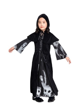 Carnival Halloween new skeleton parent-child cosplay costumeM40644