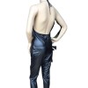Sexy v one piece lether suit M7291b