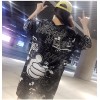 Cartoon Design Mickey Mouse Women T shirt Dress M8371