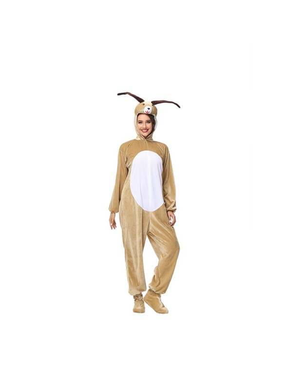 Halloween Adult Animal Costume Bear Doll Goat Cosplay Stage Costume SL3403
