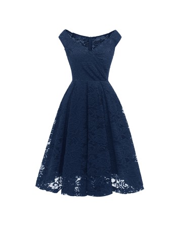 Sexy Bride V-Neck Sleeveless Dress Making Lace Fabric Folds Luxury CD1788