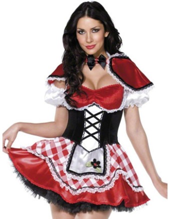 Hot Little Red RidingHood Costume M40294