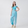 Halloween Costume Aladdin Magic Lamp Princess Jasmine Dress Cosplay Animation YM0914