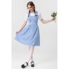 The Wizard Of Oz Cosplay Dorothy Adult Stage Costume Elise Maid Dress YM0915